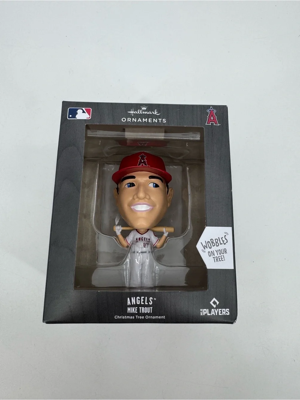Hallmark MLB Mike Trout Los Angeles Baseball Player Christmas Ornament